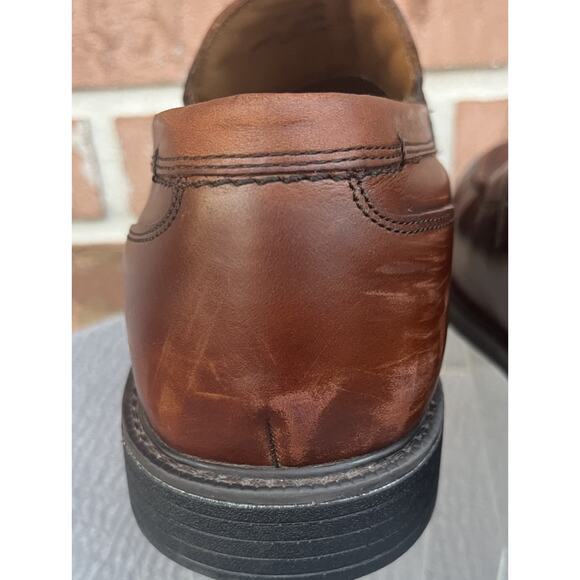 Men\'s Johnston&Murphy XC4 Brown leather Penny Loafer Size 10.5M Made in India main image 7